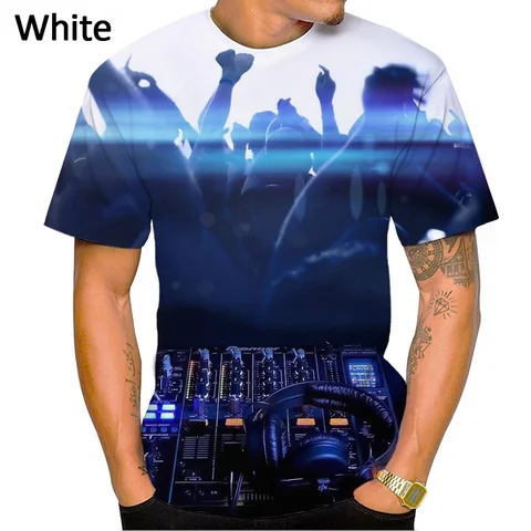 Полиэстер футболка DJ