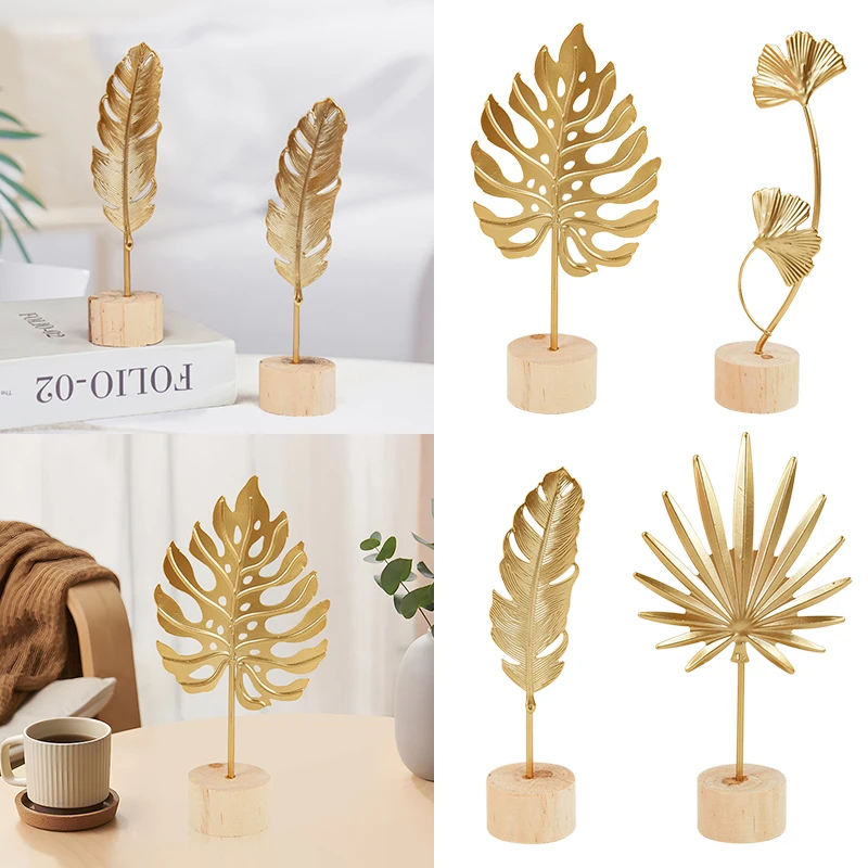 1 шт. деревянное украшение в виде пера скандинавском стиле