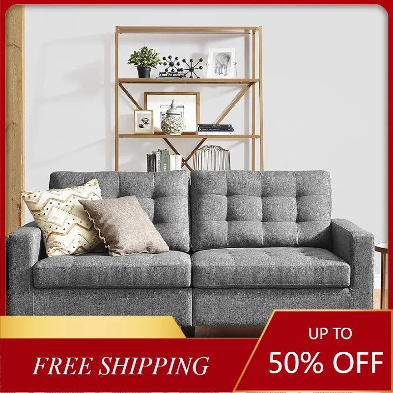 

DHP Эмили мягкий диван мебель для гостиной, серый