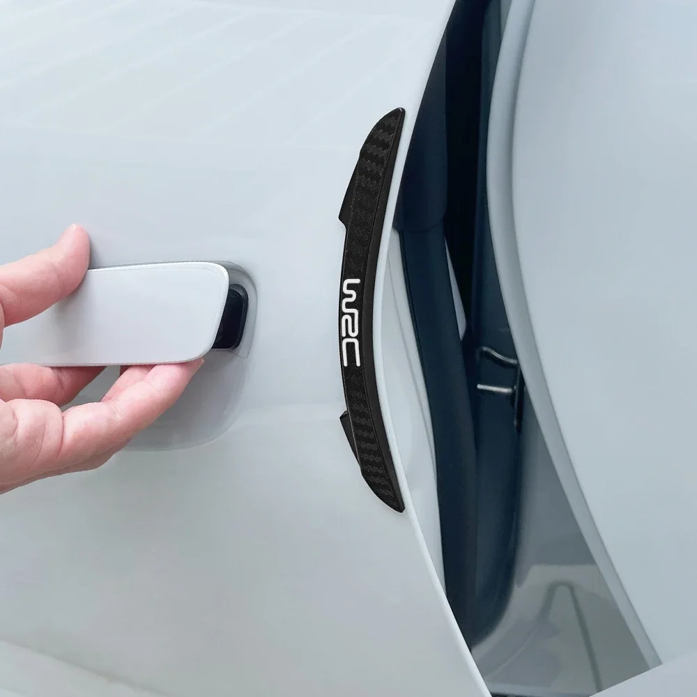 Наклейка на дверь автомобиля с логотипом WRC наклейка против царапин для Suzuki Volvo