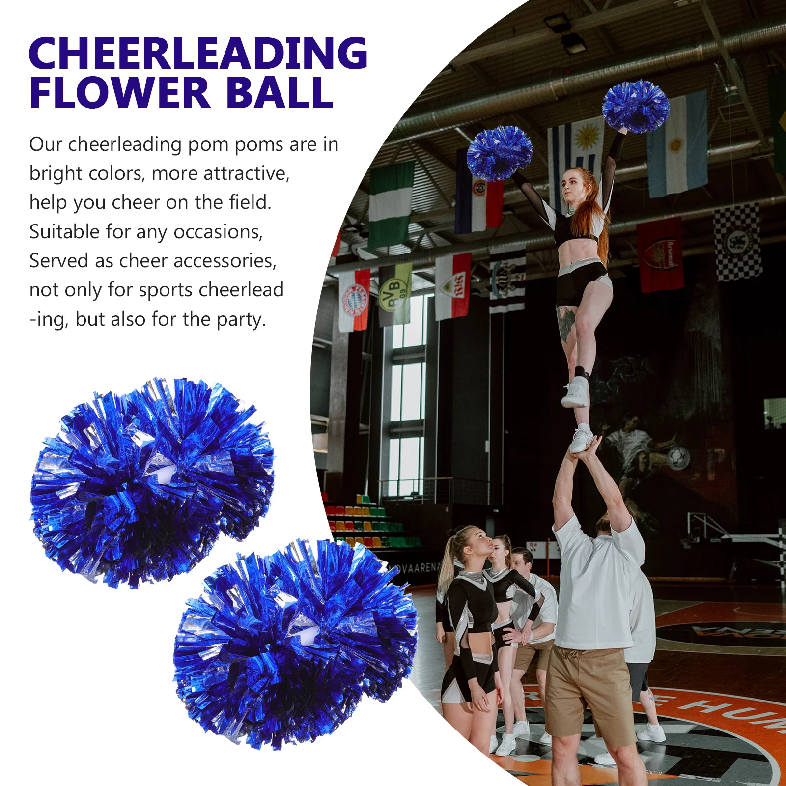 

Помпоны, радость, цветы для рук, Cheerleaderflower, помпомтанцы, команда болельщиков, металлизированные игры, школа
