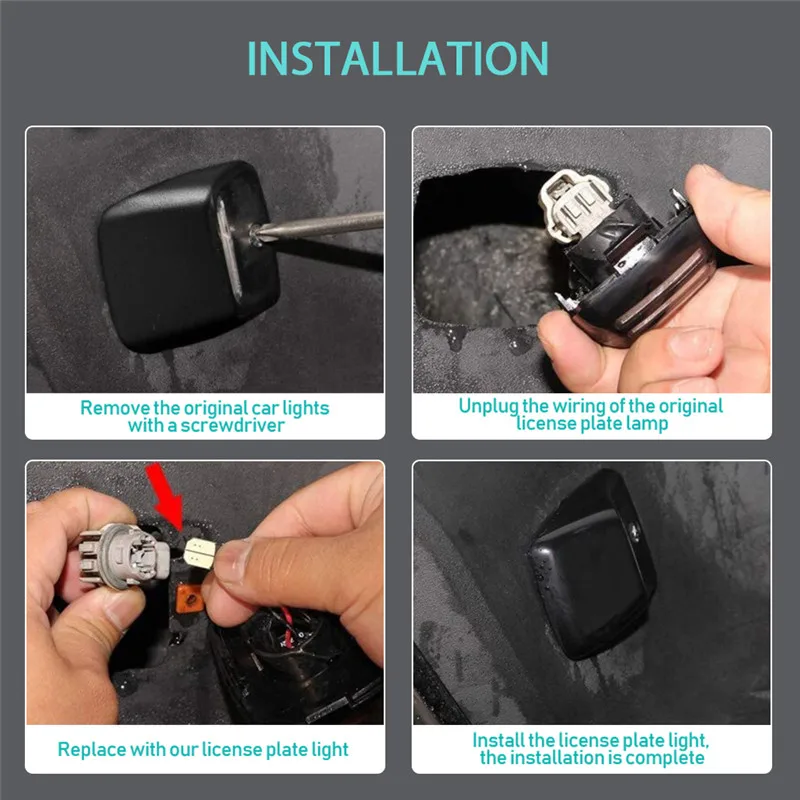 2 шт./компл. автомобильные аксессуары для Toyota Tacoma 2005-2015 Tundra 2000-2013 светодиодная