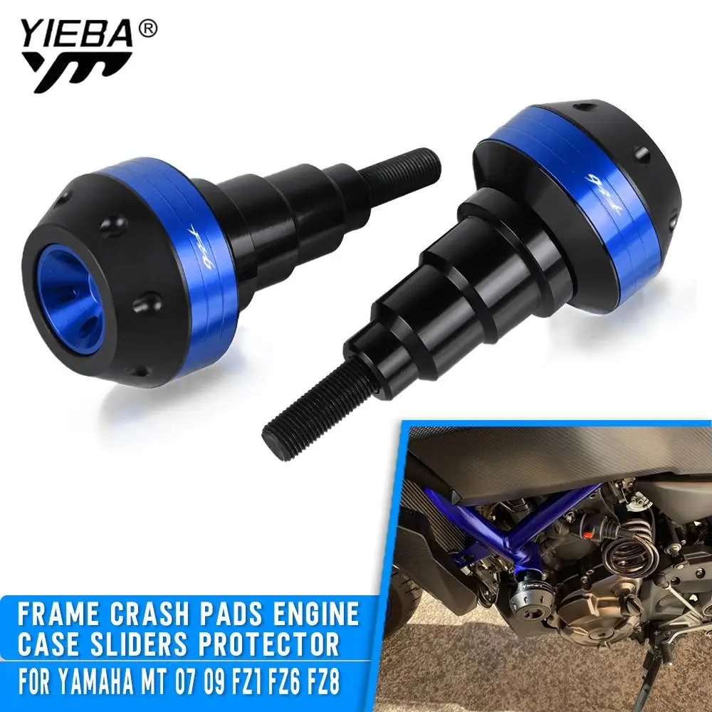 

For Yamaha FZ1 FZ6 FZ8 FAZER FZ 1 6 8 2010-2018 2017 2016 Motorcycle Accessories Frame Crash Pads Engine Case Sliders Protector