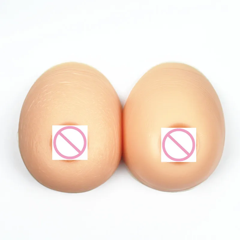 Huge Silicone Breast Forms 2000g/Pair Sexy Silicone Fake Breasts Suit for Crossdresser Shemale Drag Queen