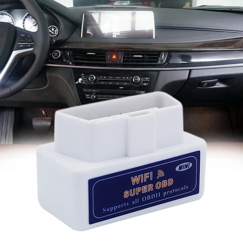 Автомобильный диагностический сканер OBD2 ELM327 V1.5 WIFI для автомобиля OBDII инструмент