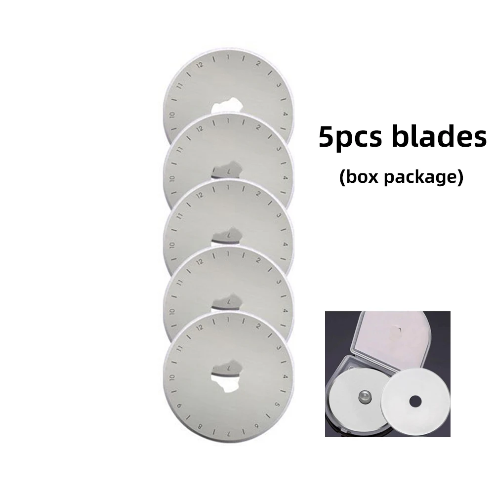 Роторный резак для кожи 45 мм инструмент резки круговое лезвие лоскутных изделий