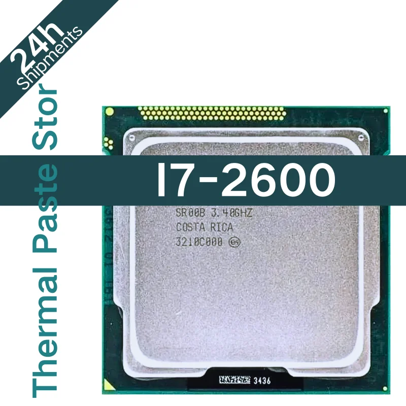 Core i7-2600 i7 2600 3,4 GHz четырехъядерный процессор 8M 95W LGA 1155 ...