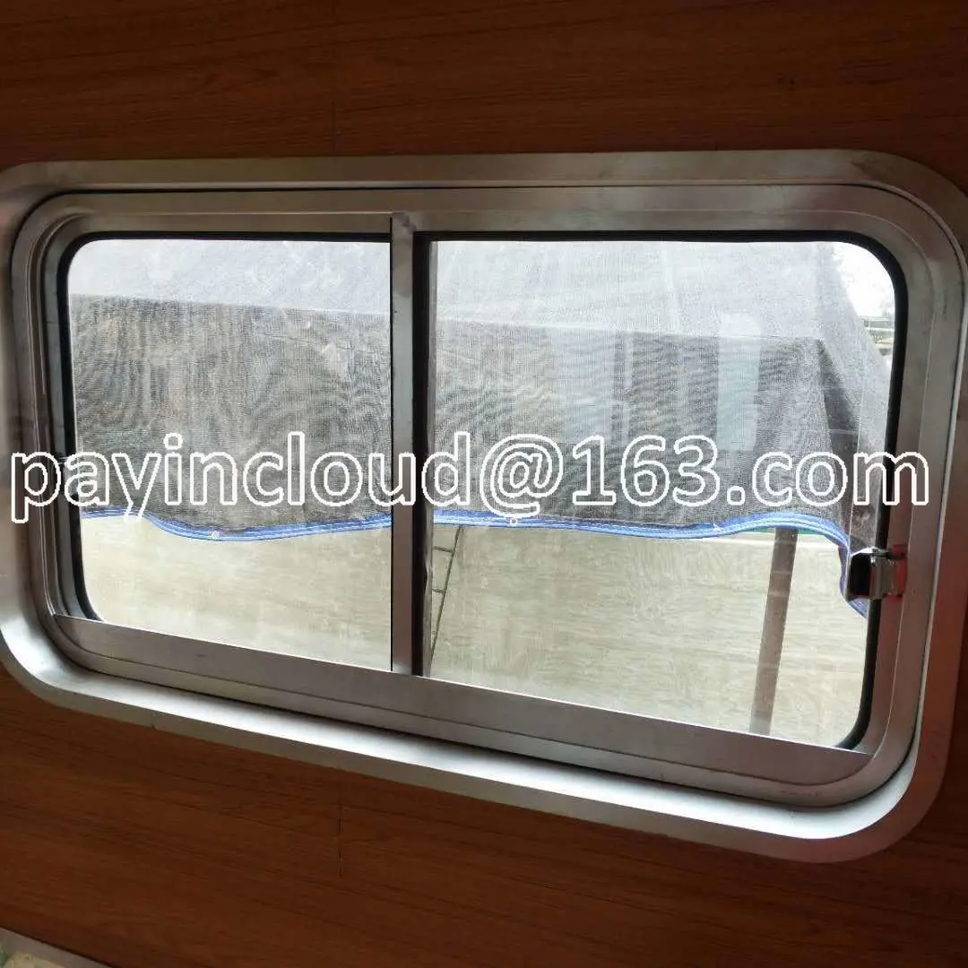 Special Light-duty Aluminum Alloy Window for Marine Window-shifting Yacht, Glass Fiber Reinforced Plastic Boat