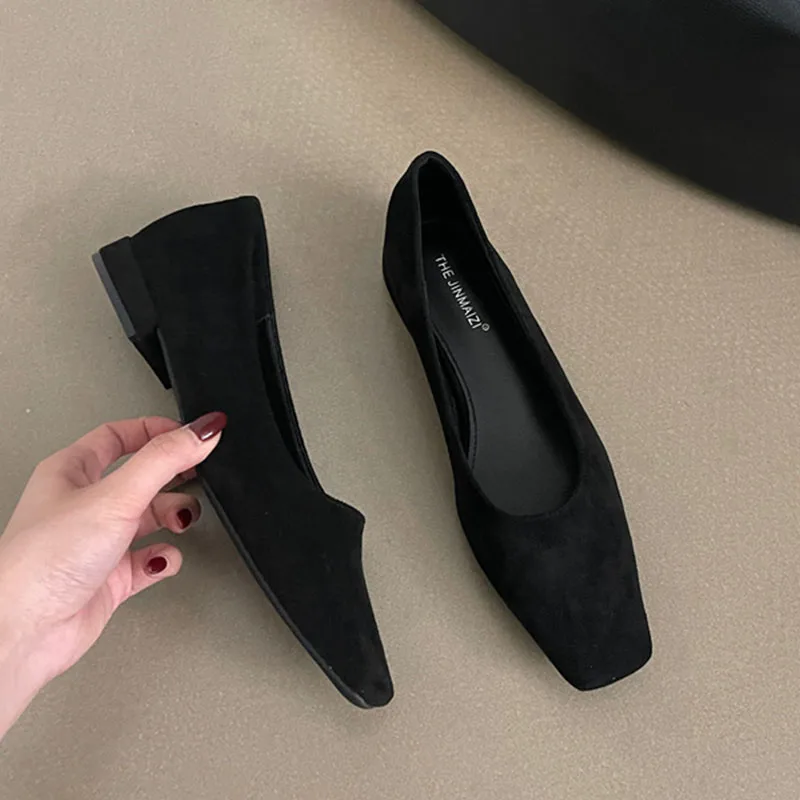 Новые брендовые женские туфли на плоской подошве модные без шнуровки с