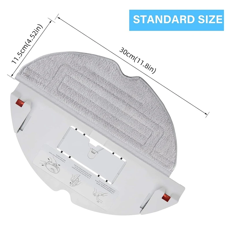 Для Roborock S8 + робот-пылесос основная боковая щетка швабра фильтр Hepa мешок для пыли