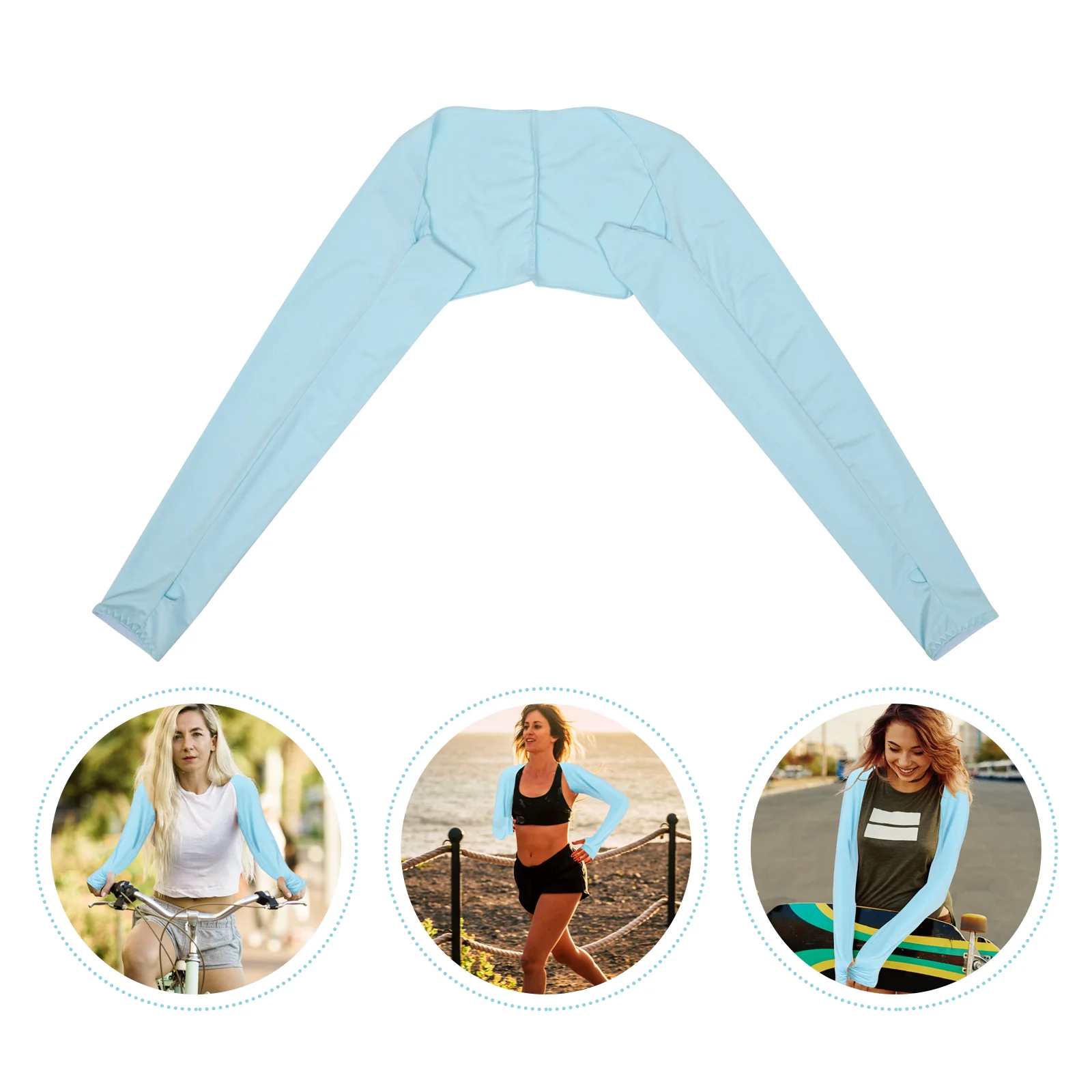 

Sun Shawl Cooling Sleeves Uv Protection Sleeves For Men Sleeves Summer UV Protection Shawl Shrug for Riding Golfing Volleyball