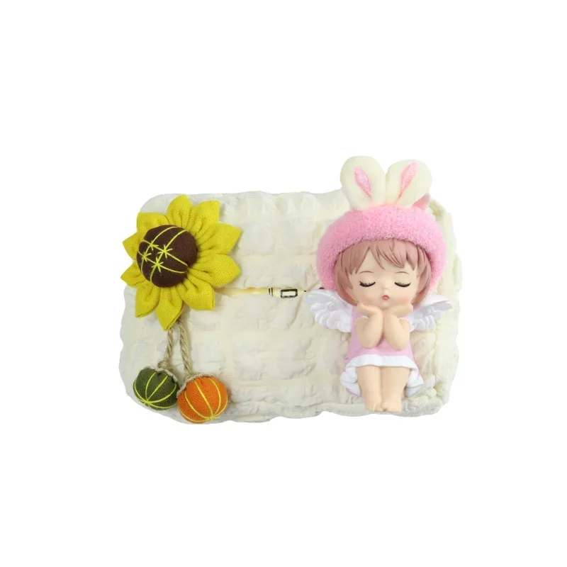 

Wholesale Bag Paper Bag Senior Creative Car Hanging Paper Box Paper Towel Box Women's Car Car Type Paper Towel Drawer Cute