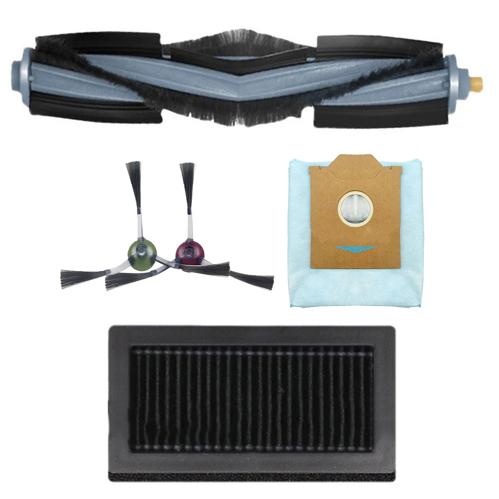 

Effective Dirt Removal and Dust Filtration with Main Brush Filter and Side Brushes for CC Robot Vacuum Cleaner