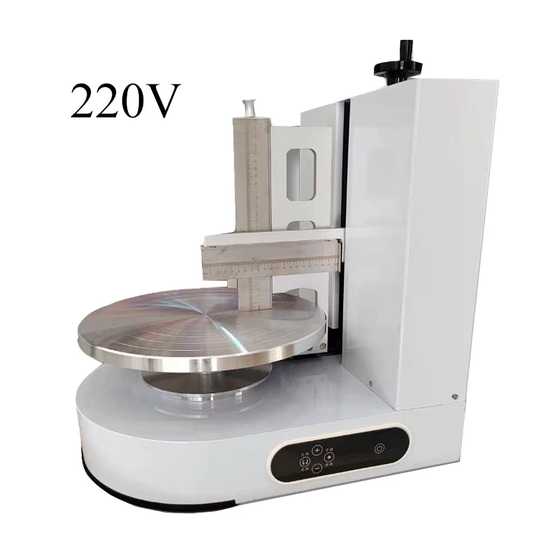 

Полуавтоматическая машина для разглаживания торта ко дню рождения, машина для наполнения слоев крема для штукатурки торта