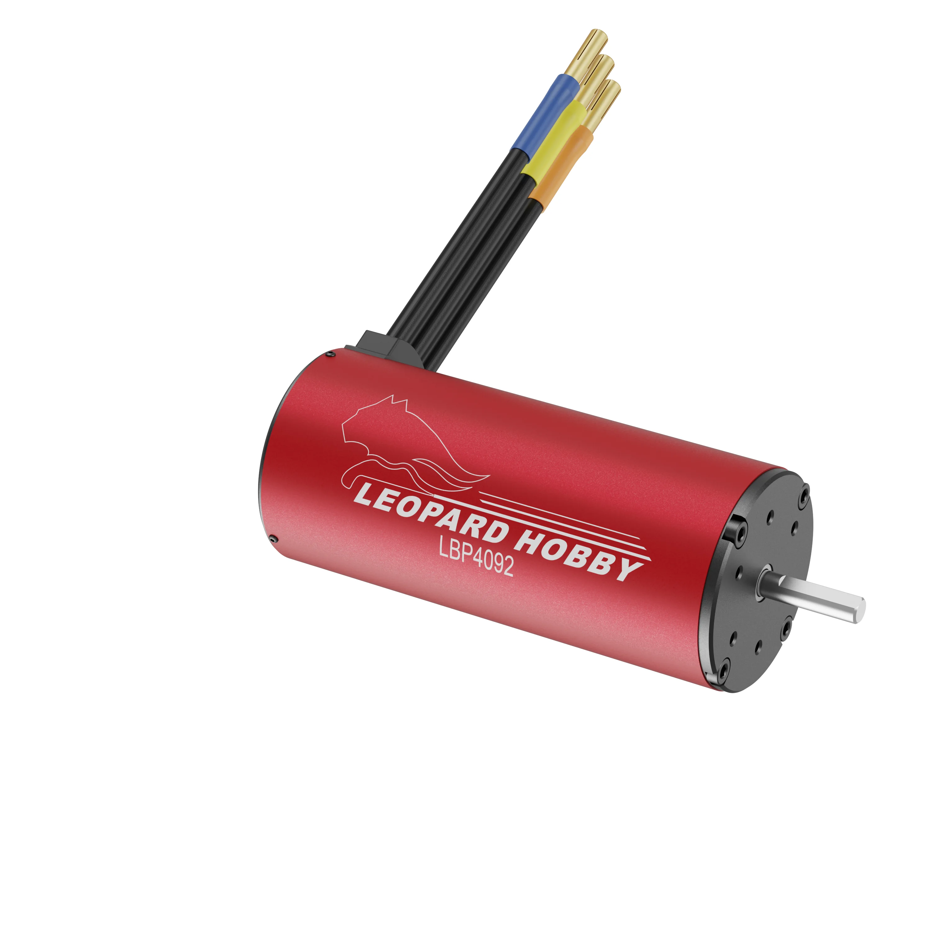 Фото Бесщеточный двигатель LEOPARDHOBBY RC Parts LBP4092, 4 полюса, высокая мощность, водонепроницаемый, для радиоуправляемых машин 1/8 (монстр-трак, трагги, багги) и 1/5 масштаба. №2
