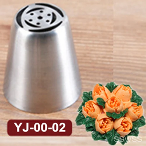 

Насадка для торта "Снежинка" из нержавеющей стали