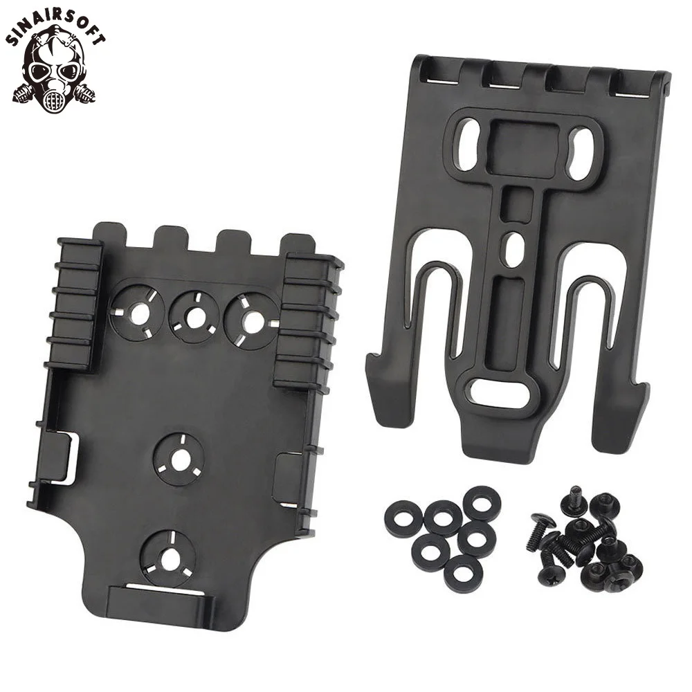 

Тактический быстросъемный кобура Базовый адаптер базовый быстросъемный набор пряжек быстросъемный разъем для пистолета кобура для телефо...