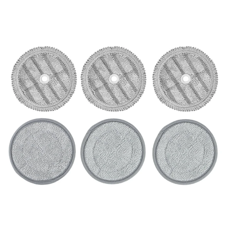 

6Piece Mop Pads Rags Mop Cloth Vacuum Cleaner Robot Mopping Machine Cleaning Cloth Replacement Parts For LG A9 Steam
