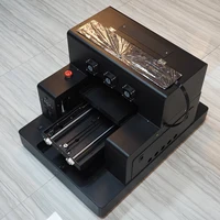 6 Colors A3 A4 Size UV LED Flatbed Printer For Selling , The Cheapest UV Printer On Sale For Ceramic tile ,acrylic,id card ,PVC