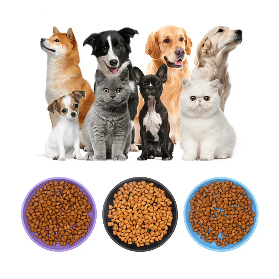 

Pet Supplies Cat Silicone Suction Cup Licking Bowl Dog Feeding Pad Anti-knockover Anti-choking Sniffing Slow Food Bowl