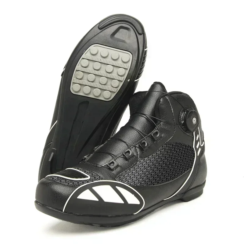 YUYIN Защитные ботильоны из микрофибры для езды на велосипеде Кожаные ботинки