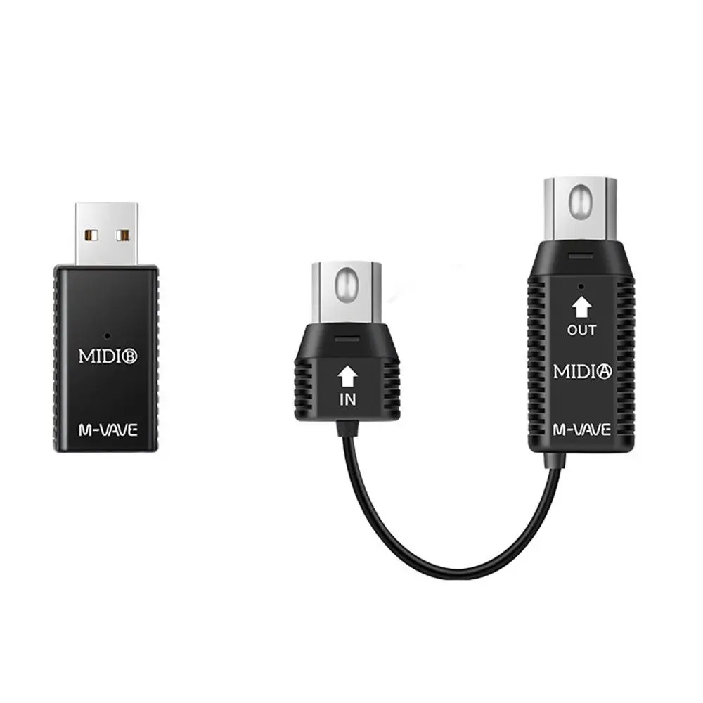 

Support Wins System Plug and Play Guitar Accessories Transmission Cable MIDI to USB Wireless Adapter MIDI Controller
