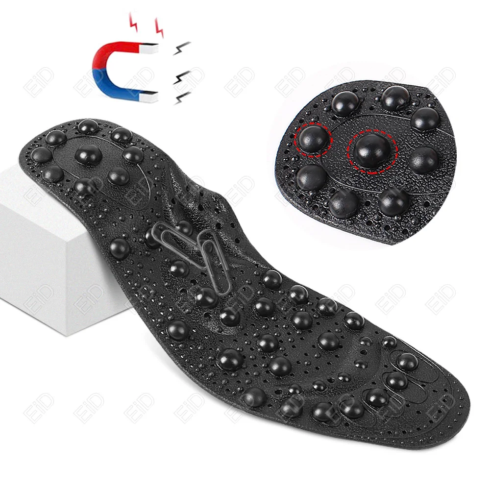EiD 68Pcs Foot Massage Magnetic Massage Insole Physiotherapy Therapy Acupressure Magnetic Massage Insole Slimming Insoles Unisex