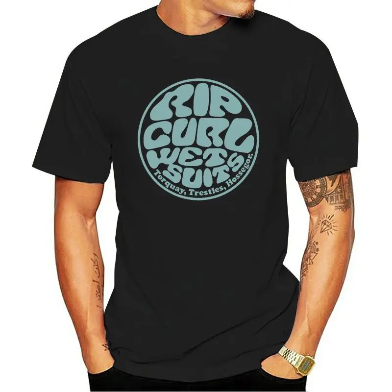 

Summer New Fashion High-Quality Rip Tee Curl Wetty Land T-Shirt - Charcoal Heather - New Unisex Size S-4Xl