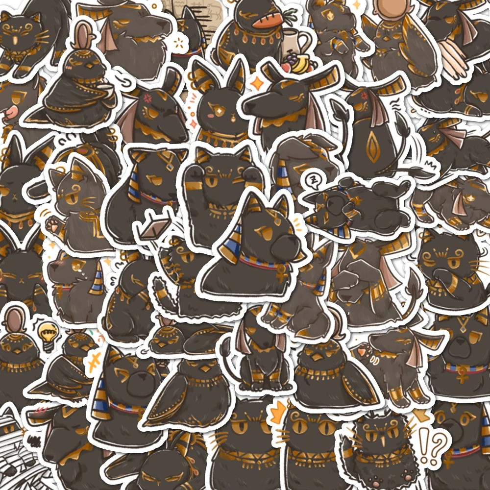 48 Шт. Набор Забавных Тематических Наклеек В Египте Настенная Чашка Для