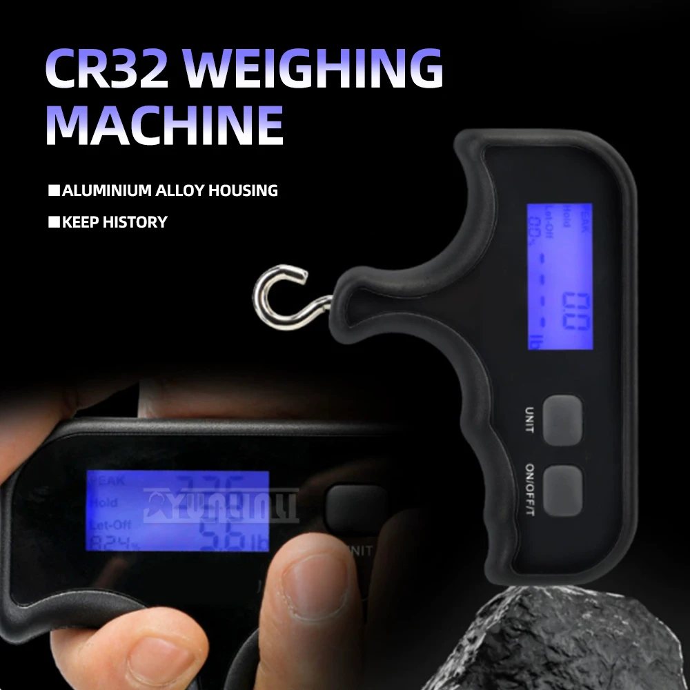 Фото Измеритель силы натяжения тетивы лука CR32 (4.5-110 фунтов) с LED-дисплеем для тренировок по стрельбе из лука в аркадном зале №4
