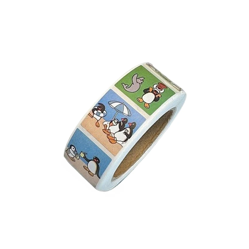 

Пингвин наклейки MINISO 500 шт.