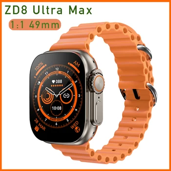ZD8 Ultra MAX Smart Watch Ultra Series 8 49 Smart Watch Ultra NFC Sports Smartwatch Men Bluetooth Call watches Wireless Charging 1