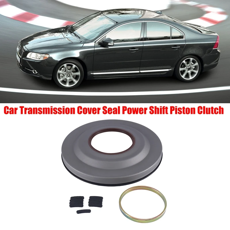 

1 Set 31256845 Car Transmission Cover Seal Power Shift Piston Clutch For Volvo S80 V70 V50 C30 31256729 1684808