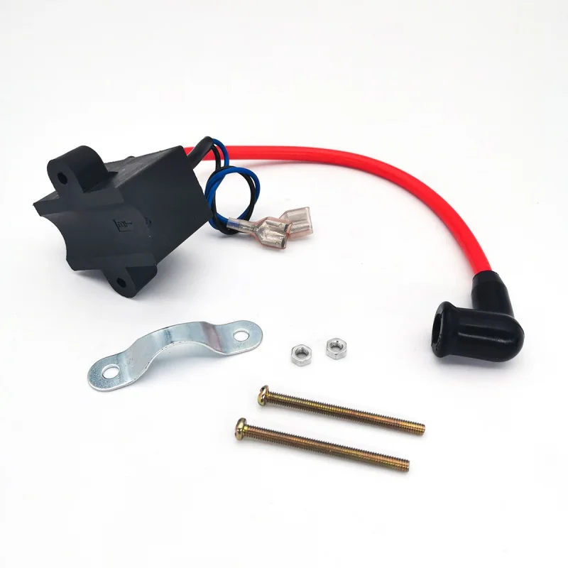 

High 2-Stroke Engine Motor Bicycle Performance Red Ignition Coil CDI 50cc 60cc 80cc