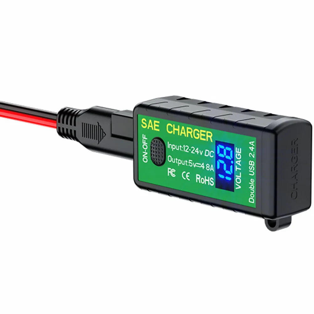 

Component Motorcycle Charge Power Dual USB Charging Supply Motorbike Phone