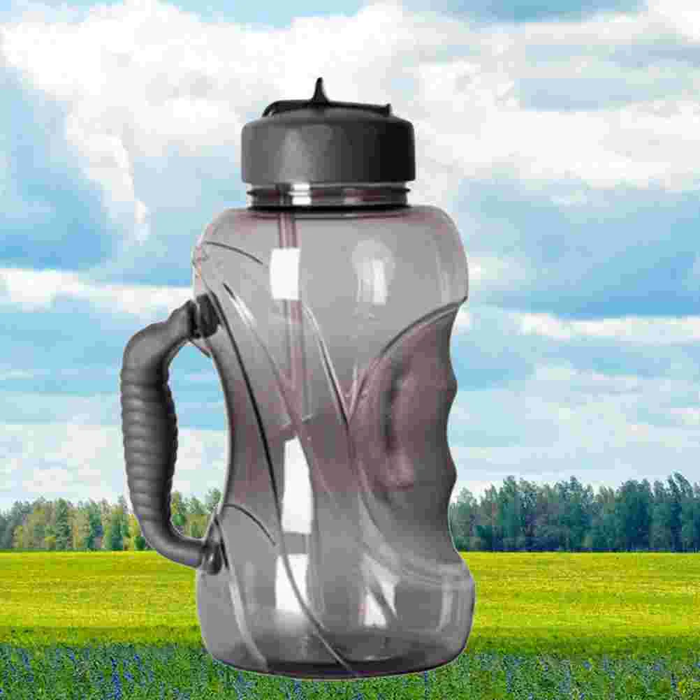 

Space Cup Space Mug Large Capacity Water Cup Black Drinking Glasses Portable Sports Straw Type Kettle