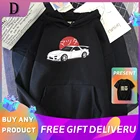 Толстовки с капюшоном с принтом в виде автомобиля, мужские и женские модные топы, толстовка без капюшона, уличная одежда, толстовки, автомобильная культура