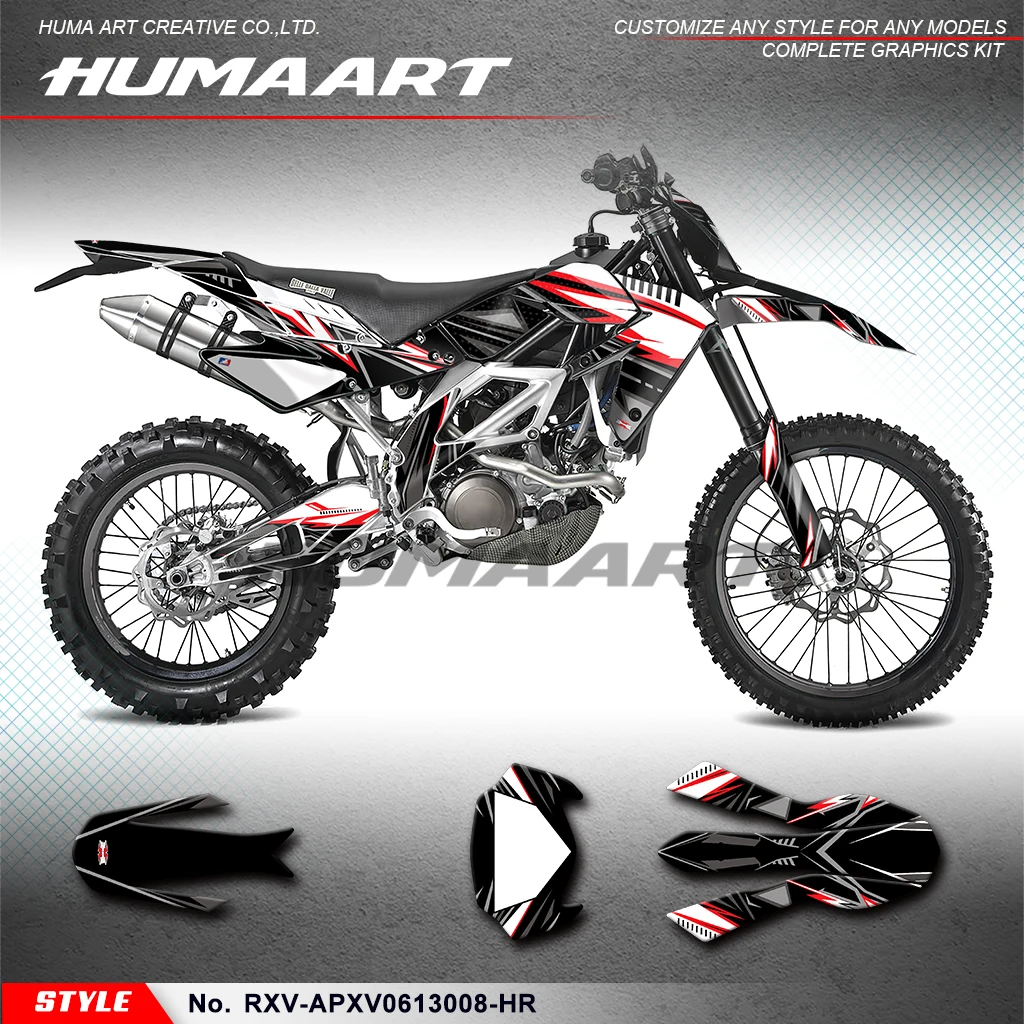 Набор наклеек для Aprilia RXV 450 550-2006 RXV-APXV0613008-HR