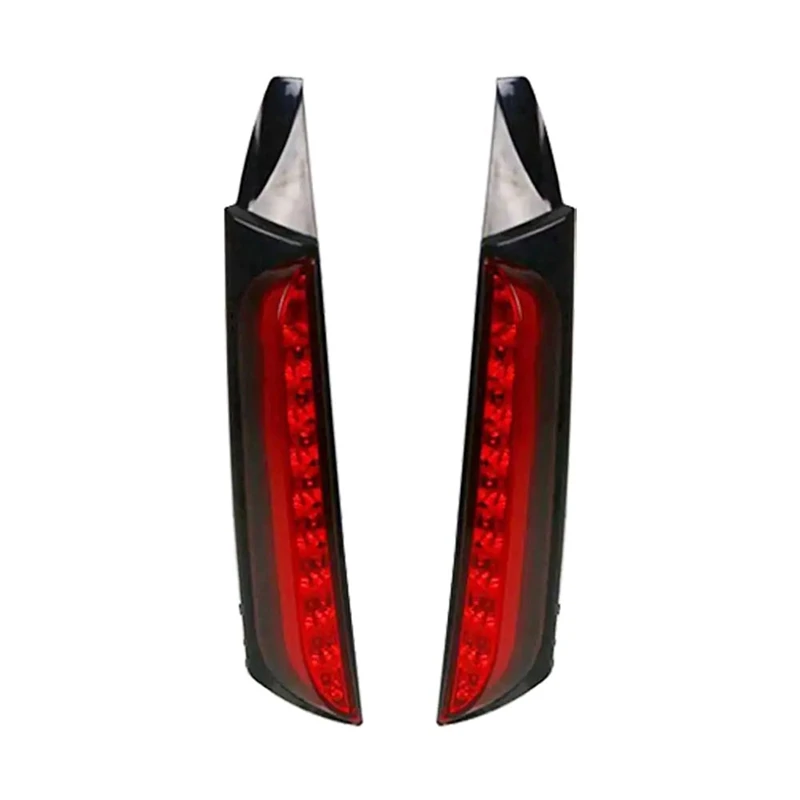 Car Flashing 1 Set LED Reflector Rear Lamp For Toyota Fortuner 2015 - 2020 Light Brake Warning