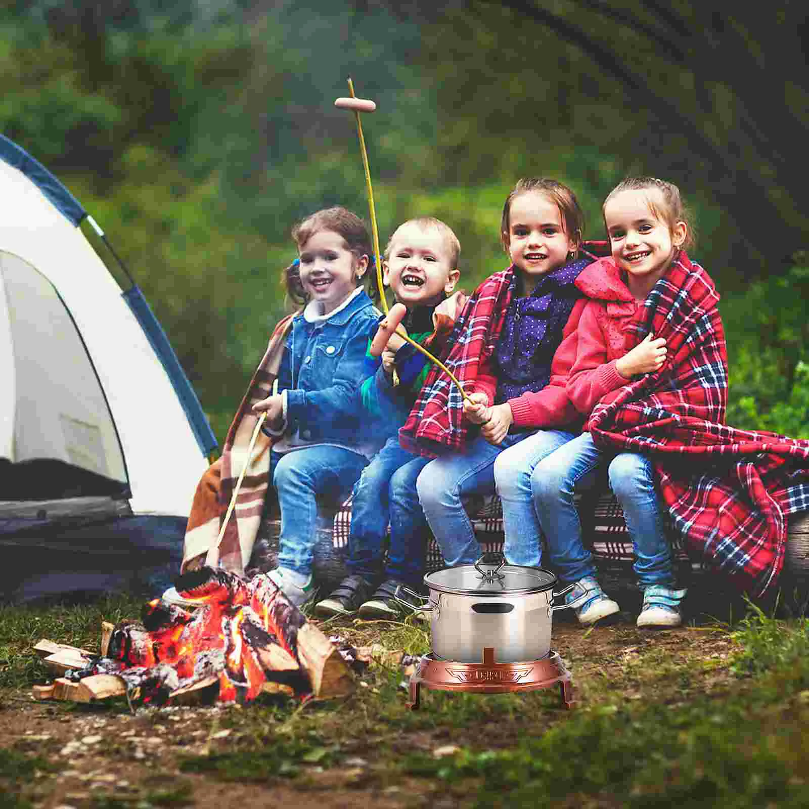 

Stove Burner Camping Fuel Mini Backpacking Hiking Portable Pot Metal Outdoor Camp Brass Stand Holder Travel Liquid Burning Gas