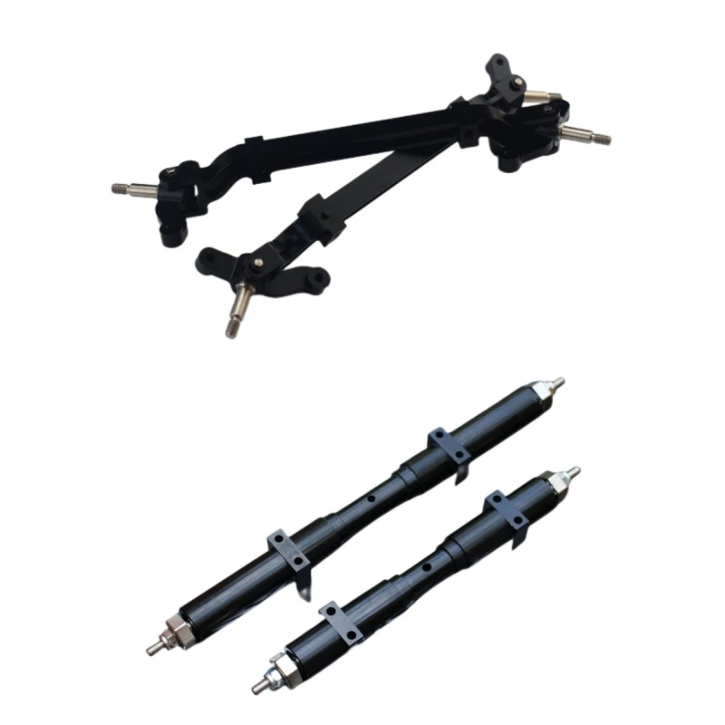 1/10 1/14 Рок Гусеничный внедорожный грузовик Металлические немощные оси передний.