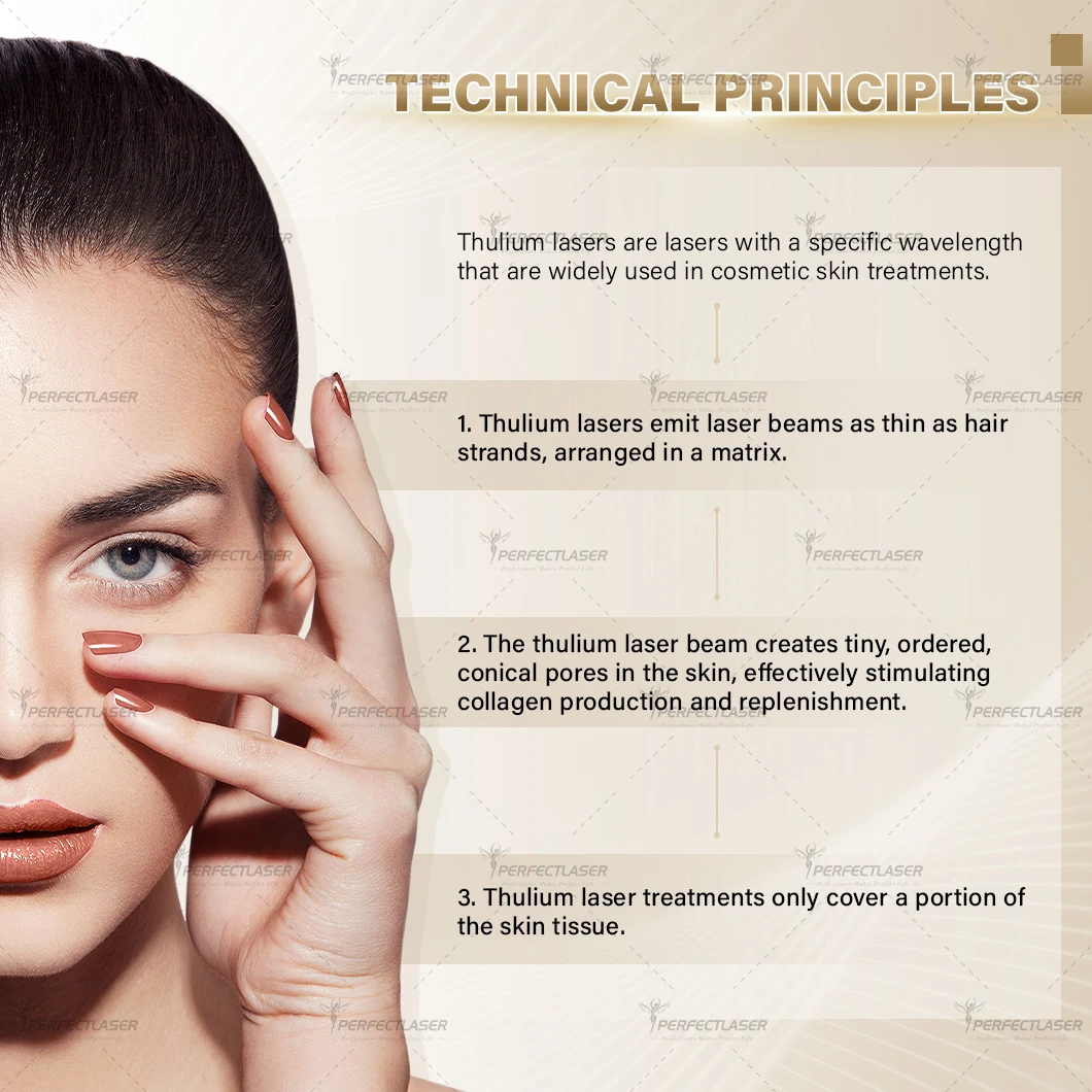 Фото Профессиональный лазерный аппарат Perfectlaser Dual Thulium для продажи: диодный лазер 1927 нм и 1550 нм, турманиевый лазер для косметологии №2