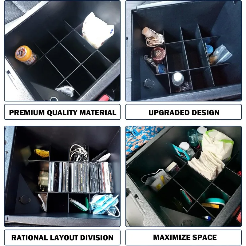 Разделители органайзера центральной консоли совместимые с аксессуарами Toyota Tundra