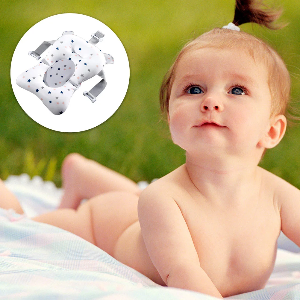 

Bath Baby Support Infant Newborn Cushion Sponge Pads Sling Bathtub Floating Net Pillow Mat Mesh Cushions Foam Shower Cradle Pad