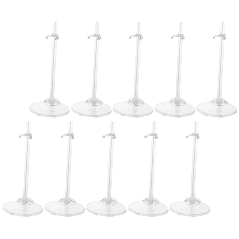 

10Pcs Display Stand Holder Plastic Stand Holder Standing Holder