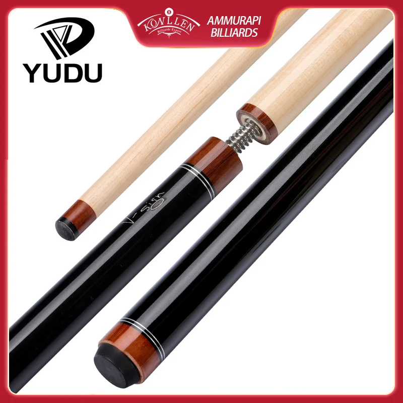 YUDU S2 Billiard Punch Cue Selected 14mm Bakelite Tip with Joint Protector  Maple Shaft Billar Cue Break Cue for Many Gifts