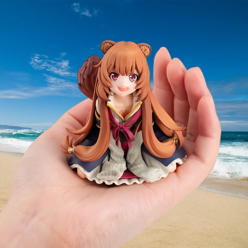 Фото Ограниченная серия: Фигурка MegaHouse Melty Princess Raphtalia из аниме «Восхождение героя-щитоносца», ПВХ, размером с ладонь, для взрослых коллекционеров аниме. №1