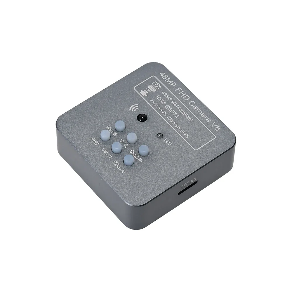 1080P 60FPS 2K 48MP USB 16G TF цифровой видеомикроскоп промышленная электронная камера лупа