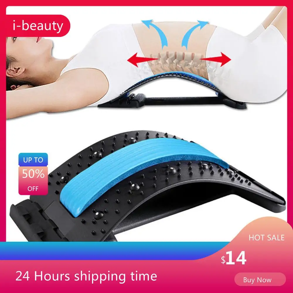 

Массажер для спины, растягивающее оборудование, массажные инструменты, массажер Magic Stretch, фитнес, поддержка поясницы, релаксация, облегчение...