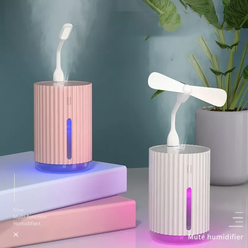 

In 1 Air Humidifier 320ML USB Mini Ultrasonic Essential Aroma Diffuser Car Home Portable Colorful Lamp Air Purifier Mist Maker